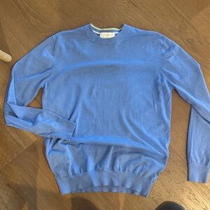 Scotch & Soda Classic Blue Crewneck Sweater